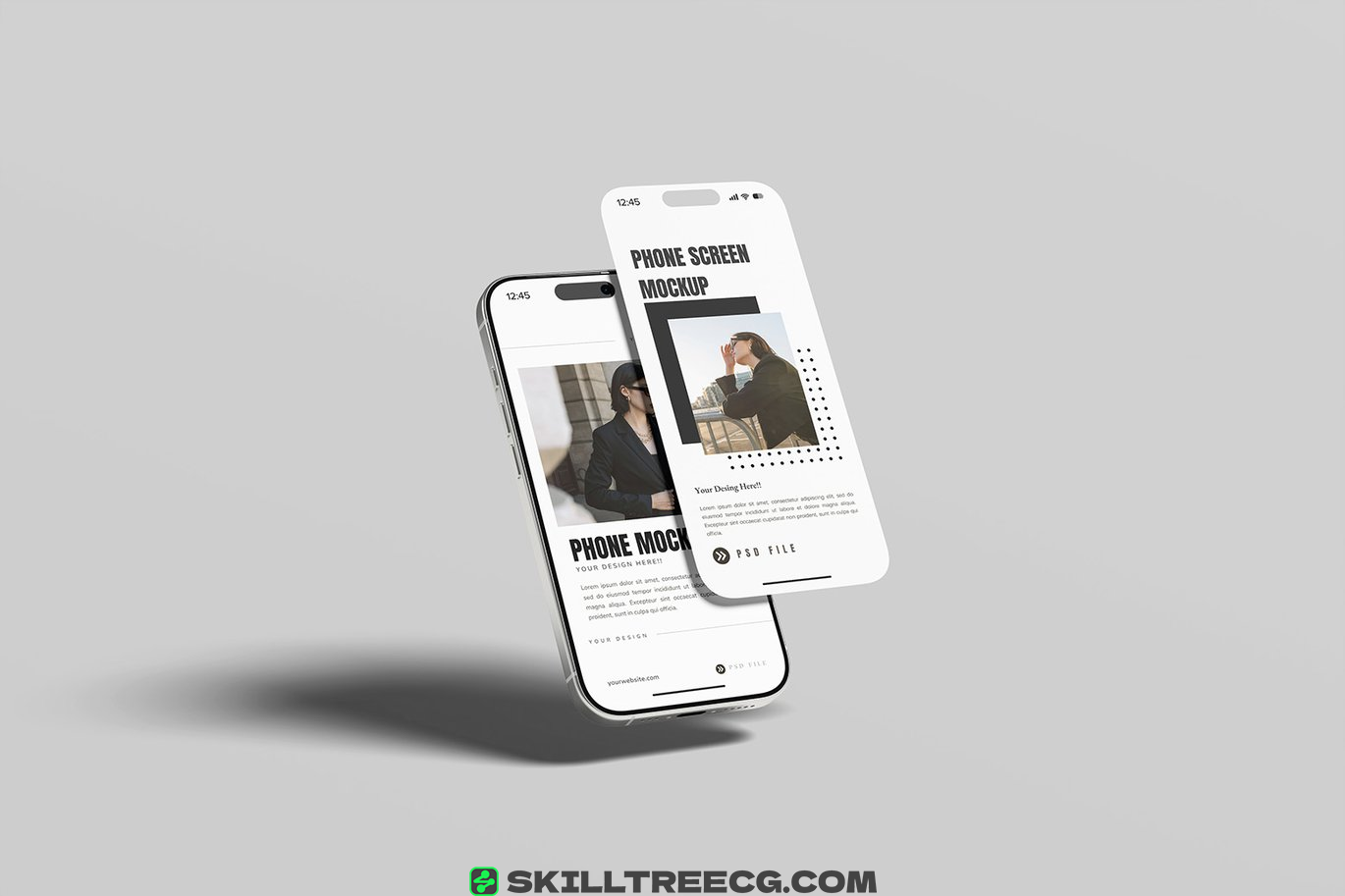 图片[4]-Phone Screen Mockup（432137）-技能树